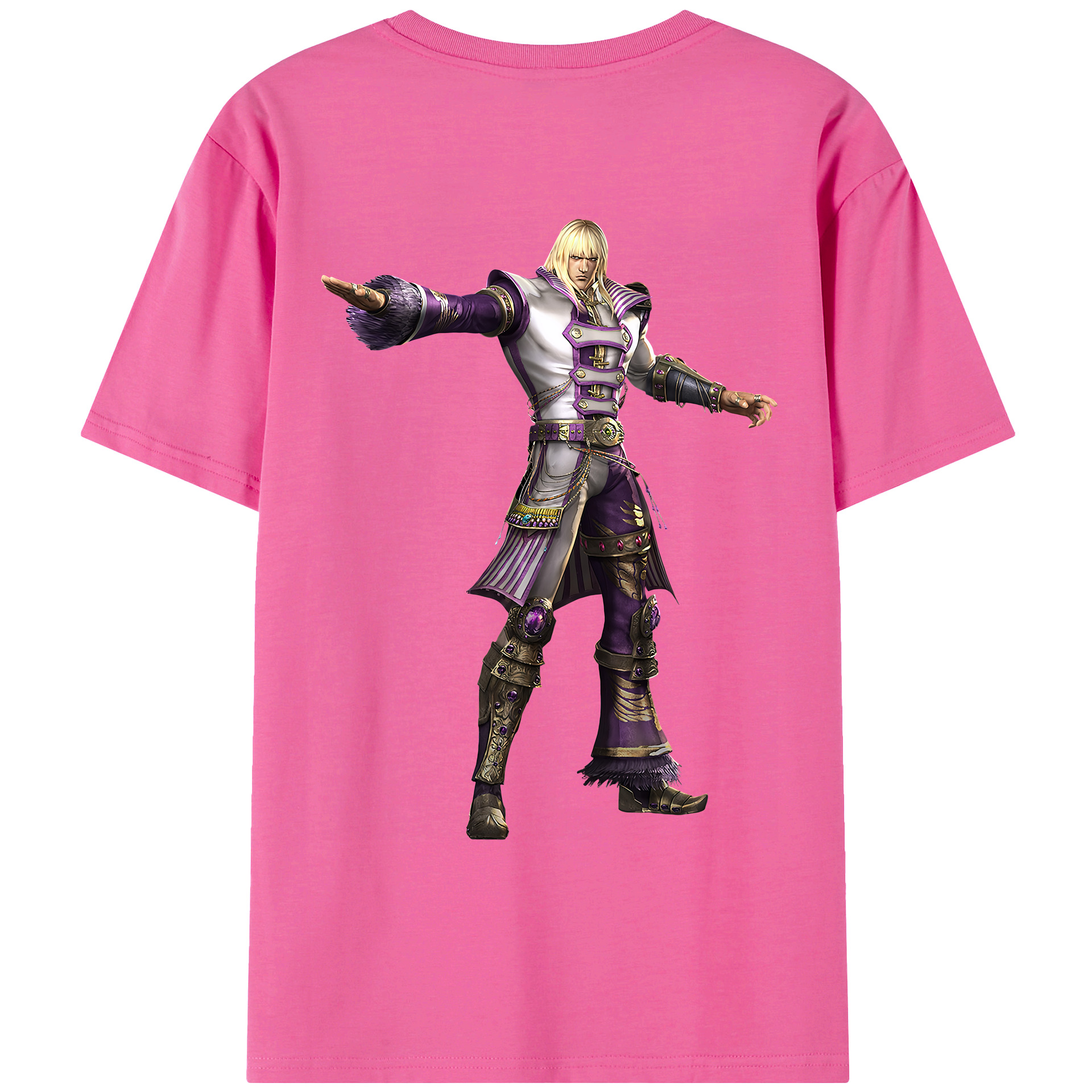 （画像用） 北斗の拳 Fist of the North Star レディース半袖Tシャツ(バックプリント)